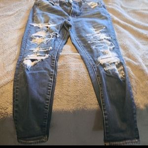 American Eagle ankle skinny jeans